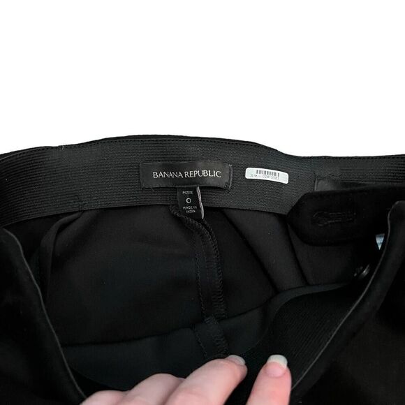 BANANA REPUBLIC Devon Legging Fit Vegan Suede Pant Size 0P - Picture 5 of 9